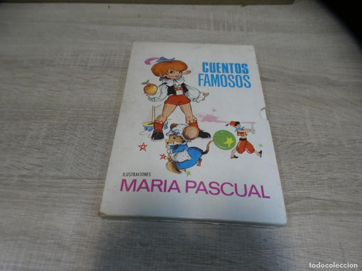 Music magazines: ARKANSAS1980 INFANTIL ESTADO DECENTE CUENTOS FAMOSOS ILUSTR. MARIA PASCUAL 2 LIBROS CON FUNDA