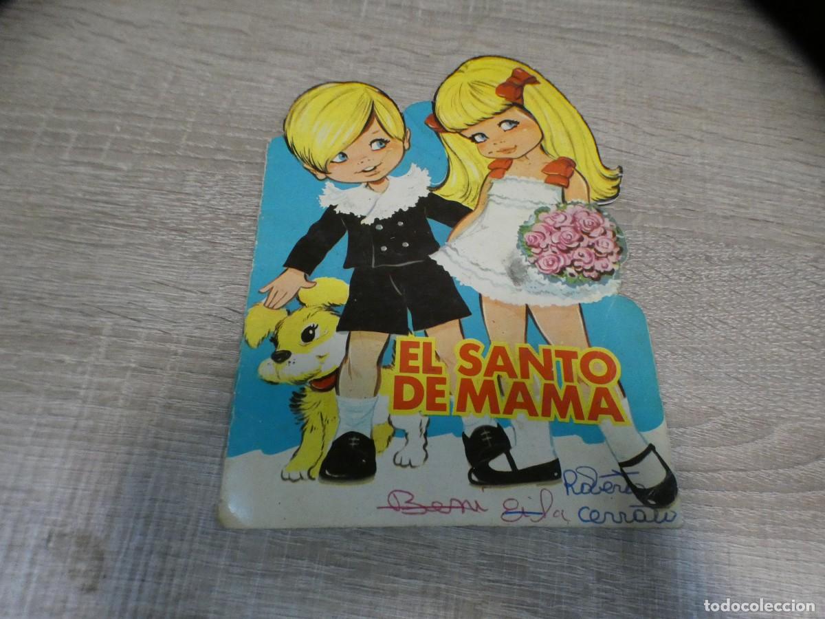 Music magazines: ARKANSAS1980 INFANTIL ESTADO DECENTE LIBRO TROQUELADO EL SANTO DE MAMA