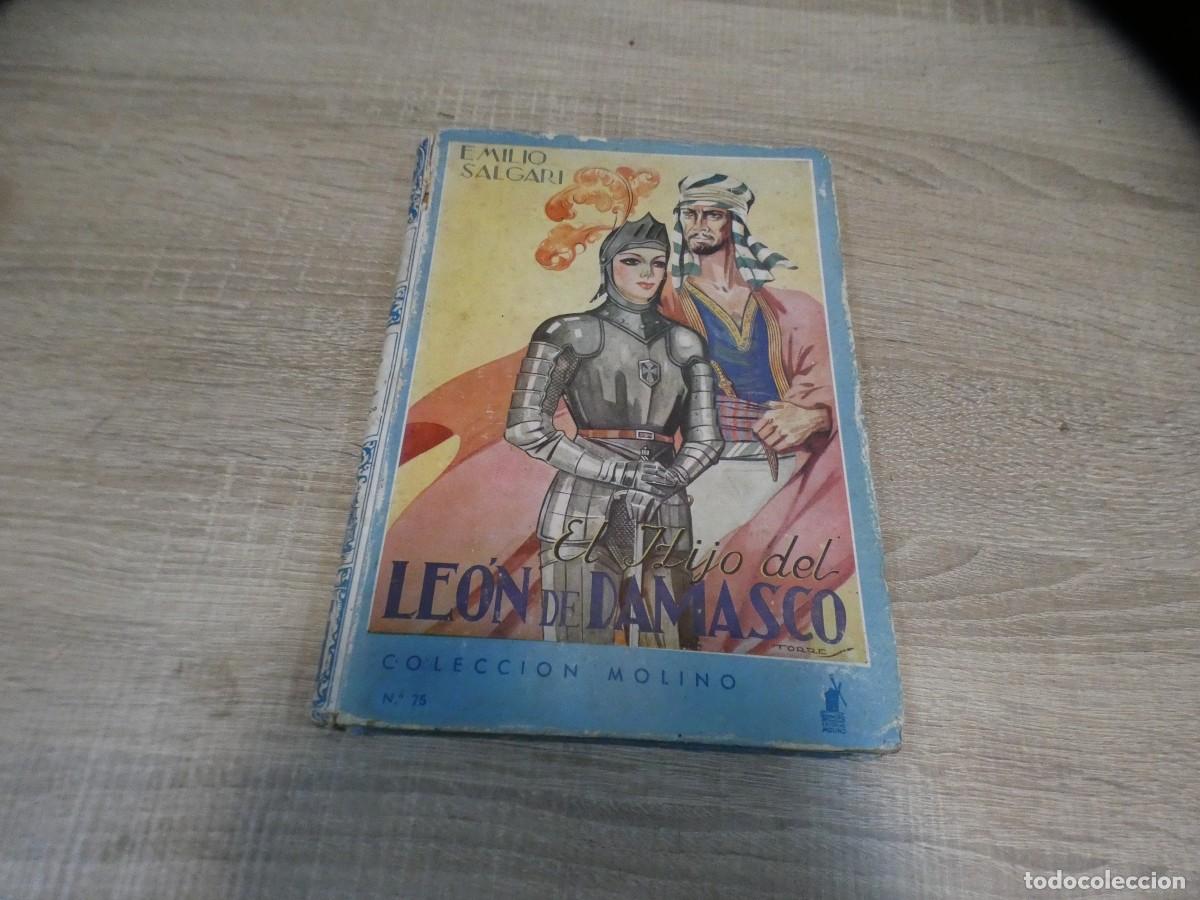 Music magazines: ARKANSAS1980 INFANTIL ESTADO DECENTE LIBRO EL HIJO DEL LEON DE DAMASCO COL. MOLINO NUM 75