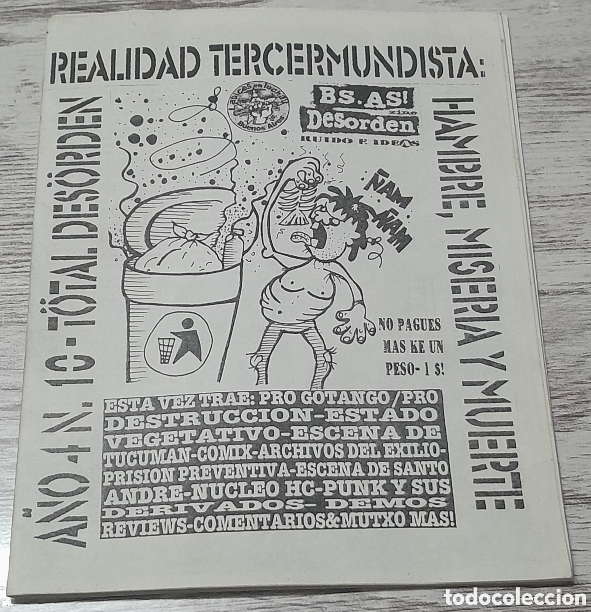 Riviste di musica: BS.AS! DESORDEN ZINE #10