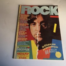 Revistas de música: REVISTA- ROCK ESPEZIAL Nº 5(ENERO 1982): LA DE LAS FOTOS VER TODAS MIS REVISTAS