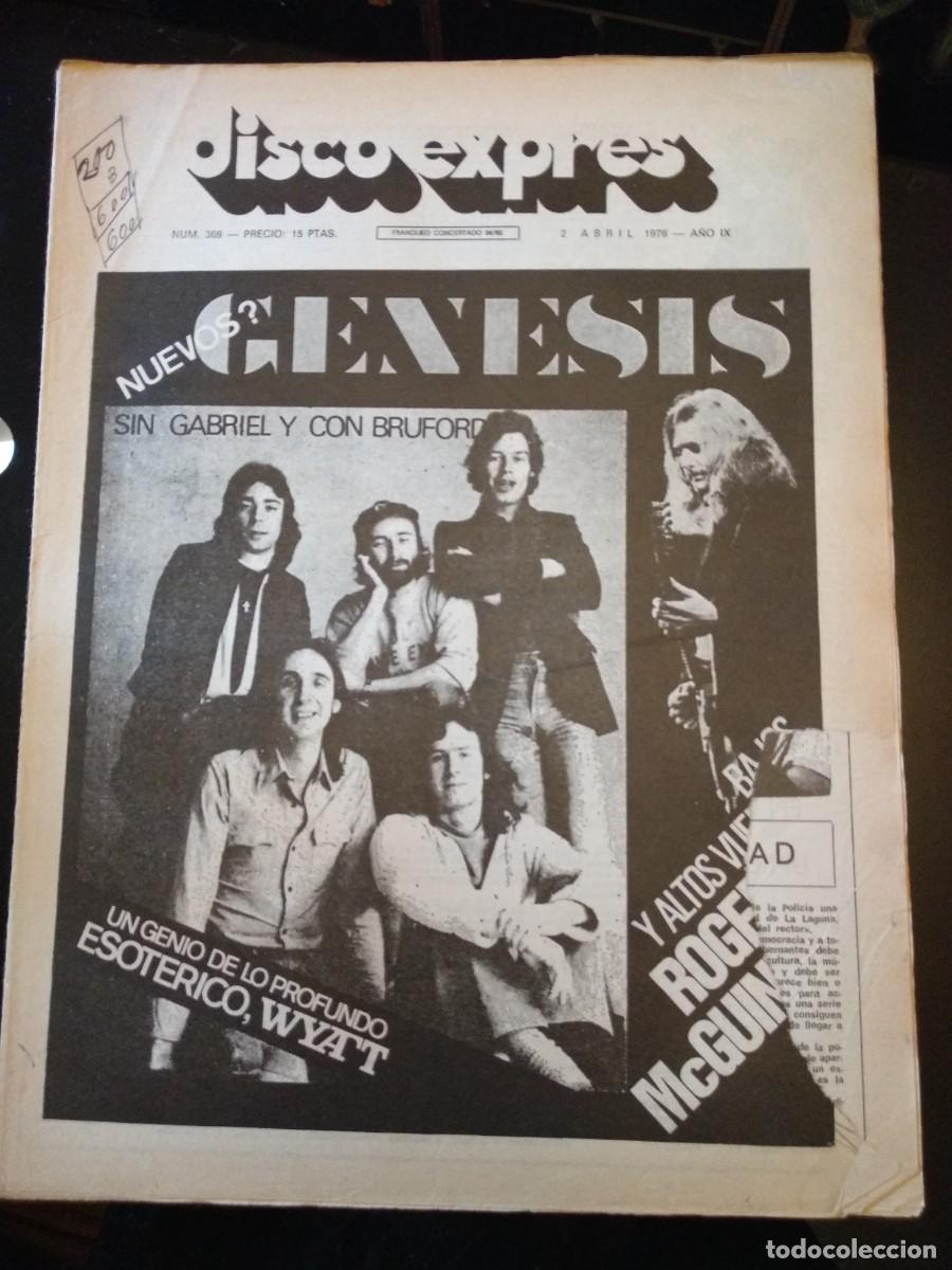 Revistas de m&uacute;sica: DISCO EXPRES N&ordm; 369 - Foto 1