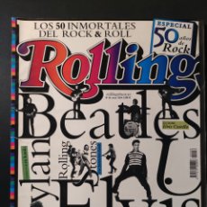 Revistas de música: REVISTA ROLLING STONE. ESPECIAL 50 AÑOS DE ROCK. ROBE INIESTA EXTREMODURO
