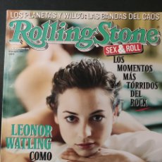 Revistas de música: REVISTA ROLLING STONE. LEONOR WATLING, LOS PLANETAS, BUNBURY, MADONNA