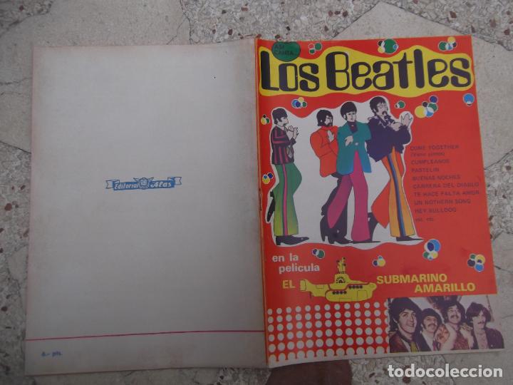 Music magazines: asi..-canta serie especial los beatles en la pelicula submarino amarillo, editorial alas, 1970