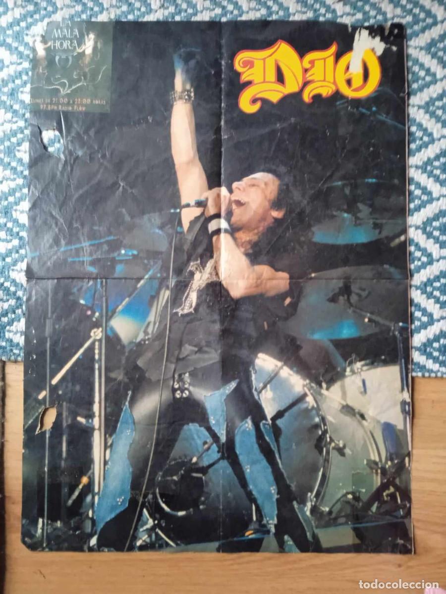 Revistas de m&uacute;sica: POSTER - DIO - TESTAMENT - HEAVY - Foto 1