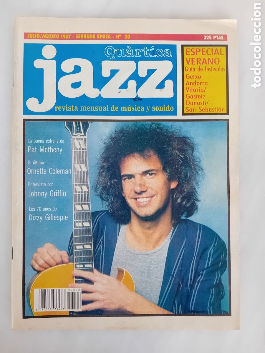 Magazines de musique: revista jazz 1987 jhonny griffin
