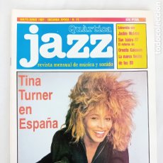 Revistas de música: REVISTA JAZZ 1987 TINA TURNER EN ESPAÑA