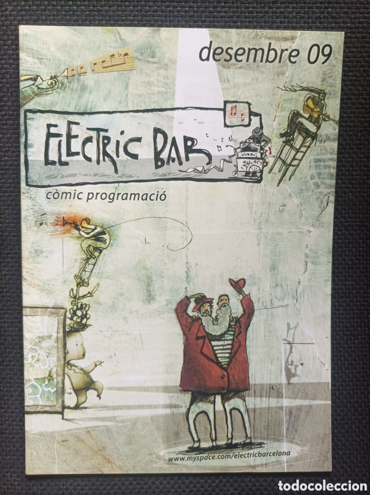 Magazines de musique: PROGRAMACI&Oacute;N COMIC ELECTRIC BAR - MITICO BAR DE BARCELONA YA DESAPARECIDO