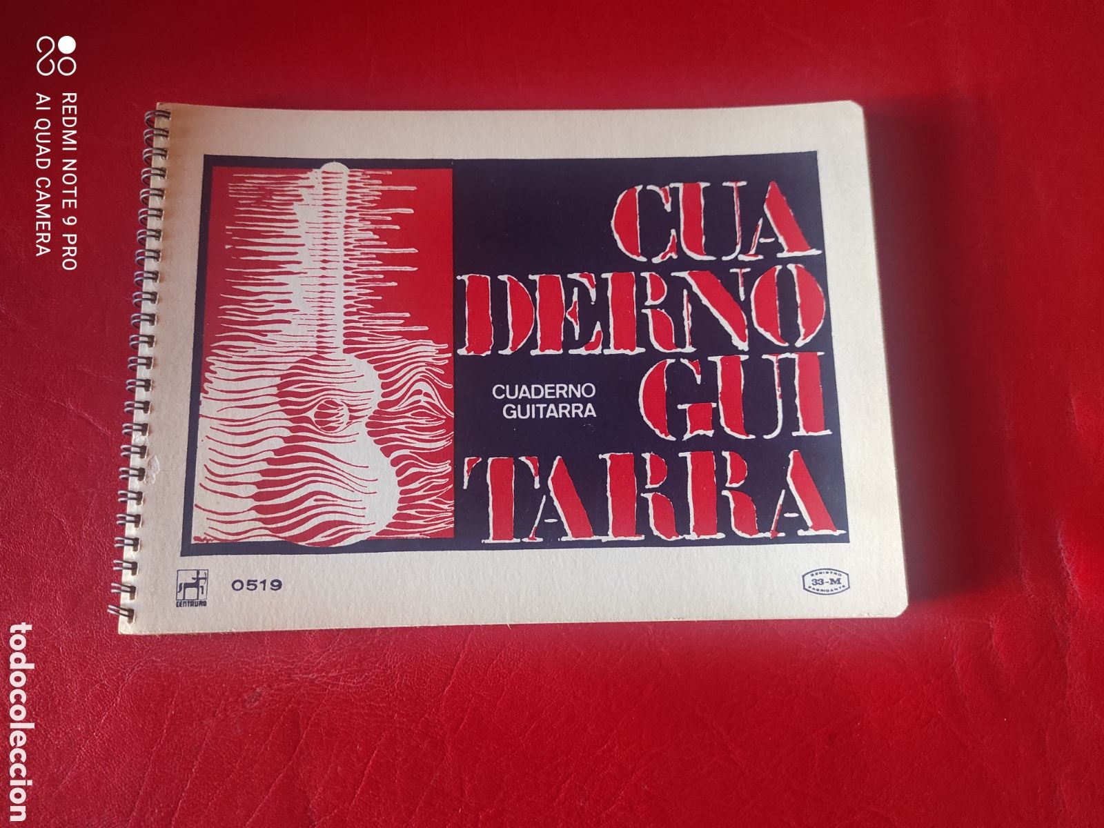 Magazines de musique: Antiguo cuaderno guitarra (centauro) sin usar