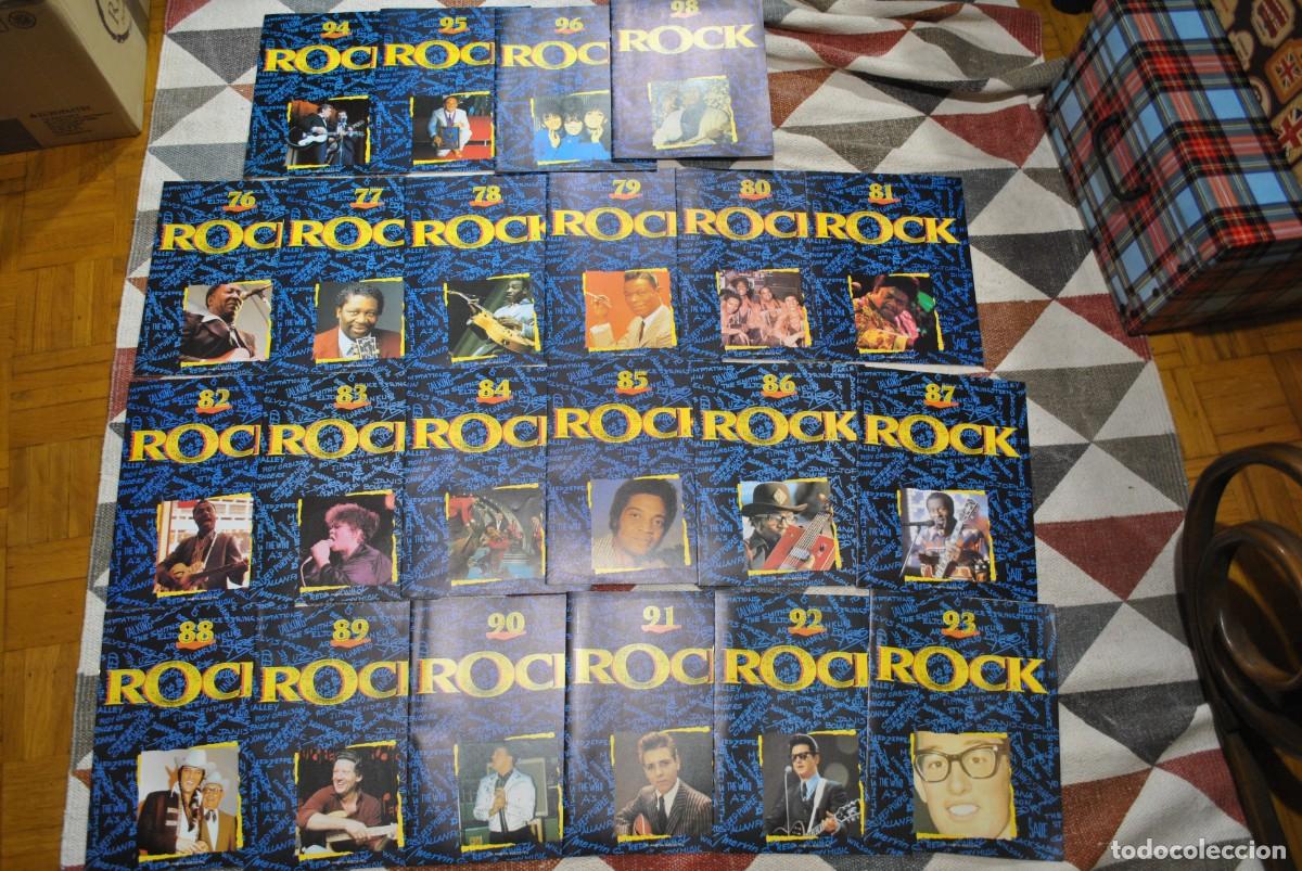 Magazines de musique: Lote de 22 fasc&iacute;culos de la Historia del Rock