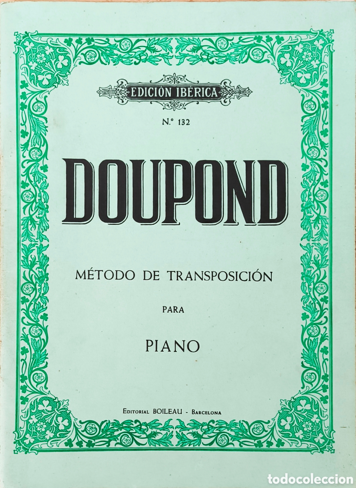 Music magazines: DOUPOND. M&Eacute;TODO DE TRANSICI&Oacute;N PARA PUANO