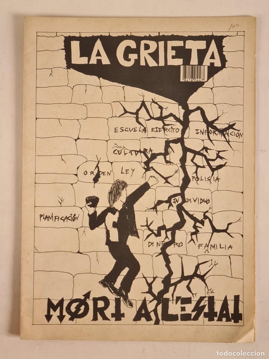 Music magazines: Fanzine La Grieta Mort a l'Estat - Underground Antisistema M&uacute;sica A&ntilde;os 90
