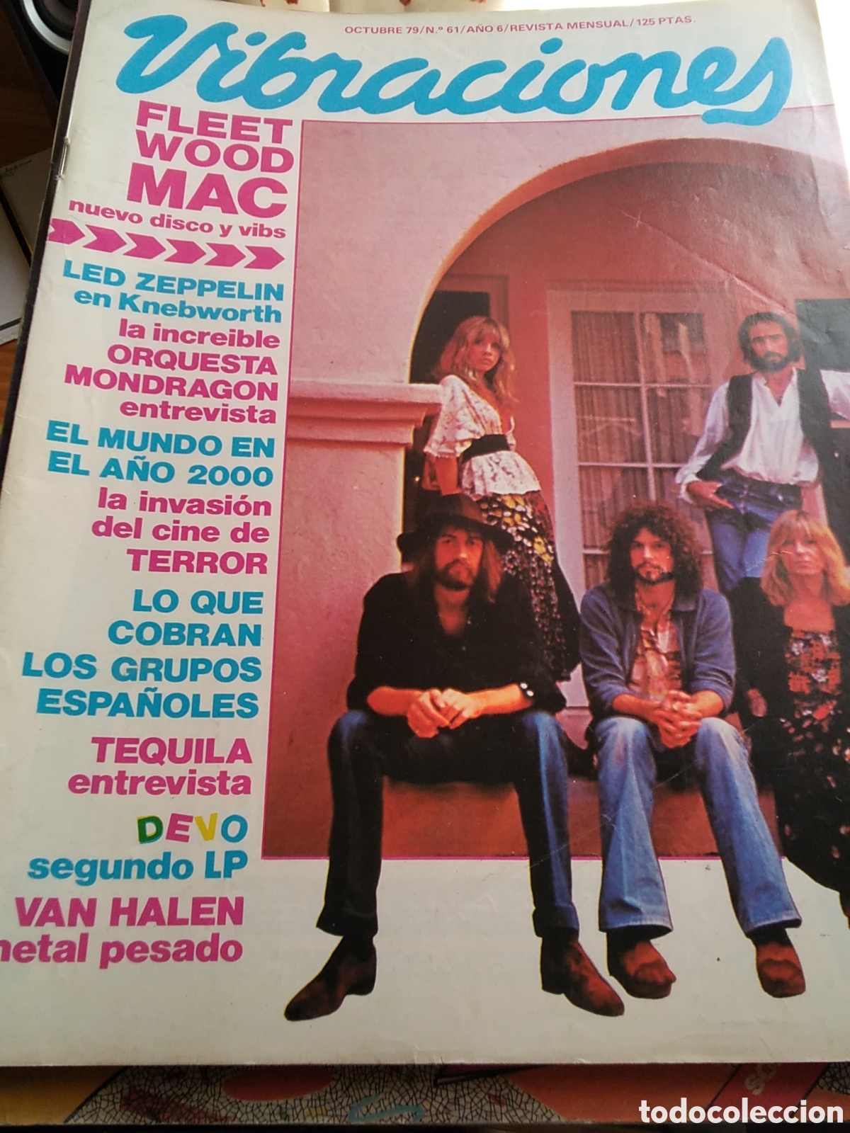 Magazines de musique: Vibraciones revista musical n&uacute;mero 61 a&ntilde;o 1979 octubre incluye vibs