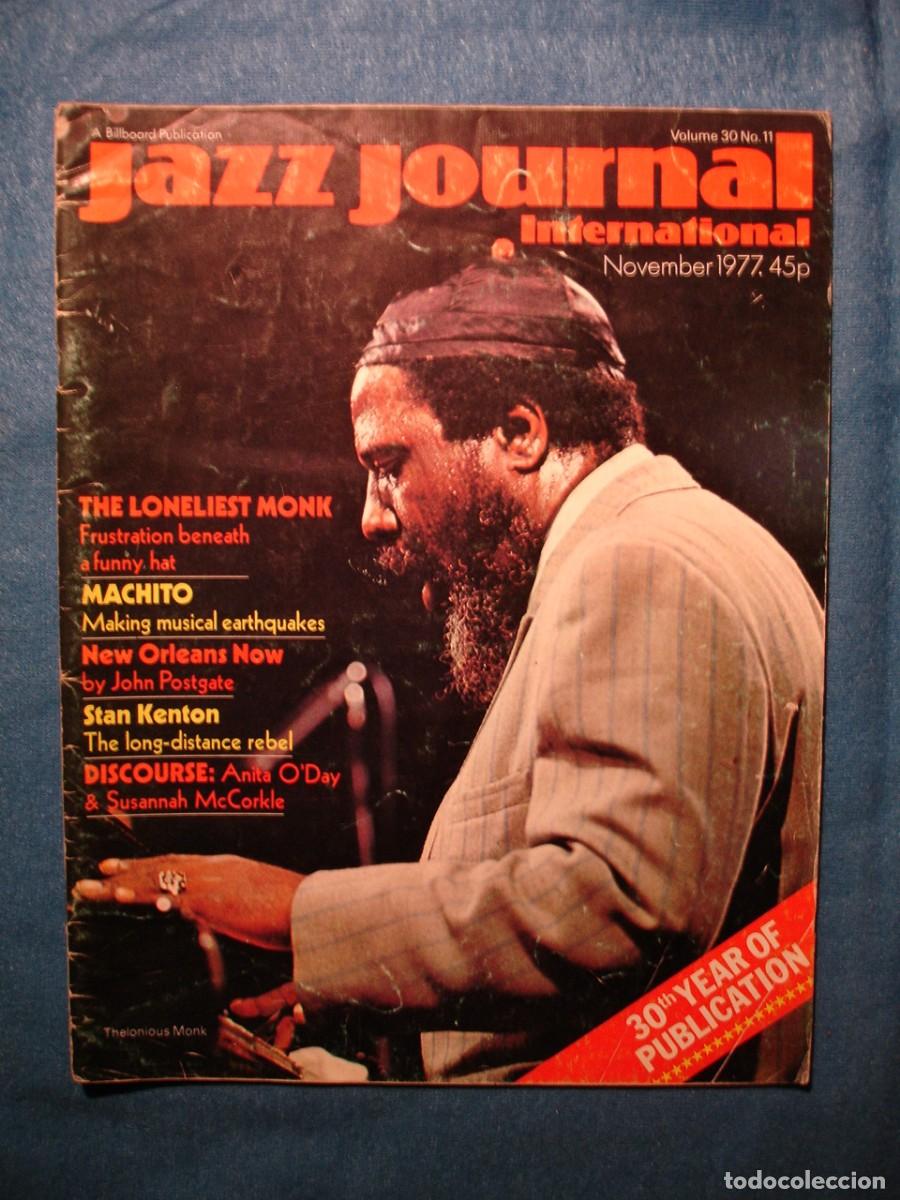 Music magazines: Thelonius Monk Tommy Tucker Revista JAZZ JOURNAL Francia 1977