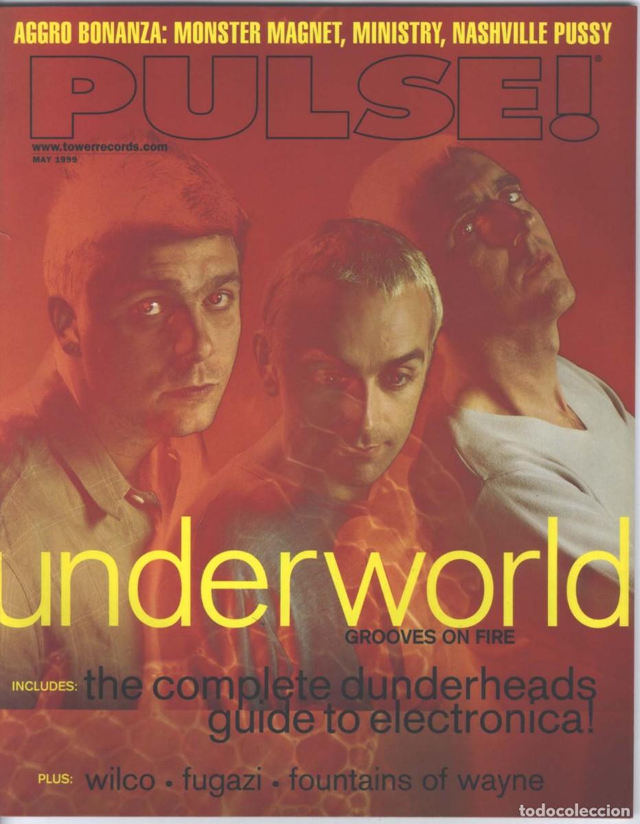 Music magazines: Underworld Wilco Ministry Revista PULSE USA 1999