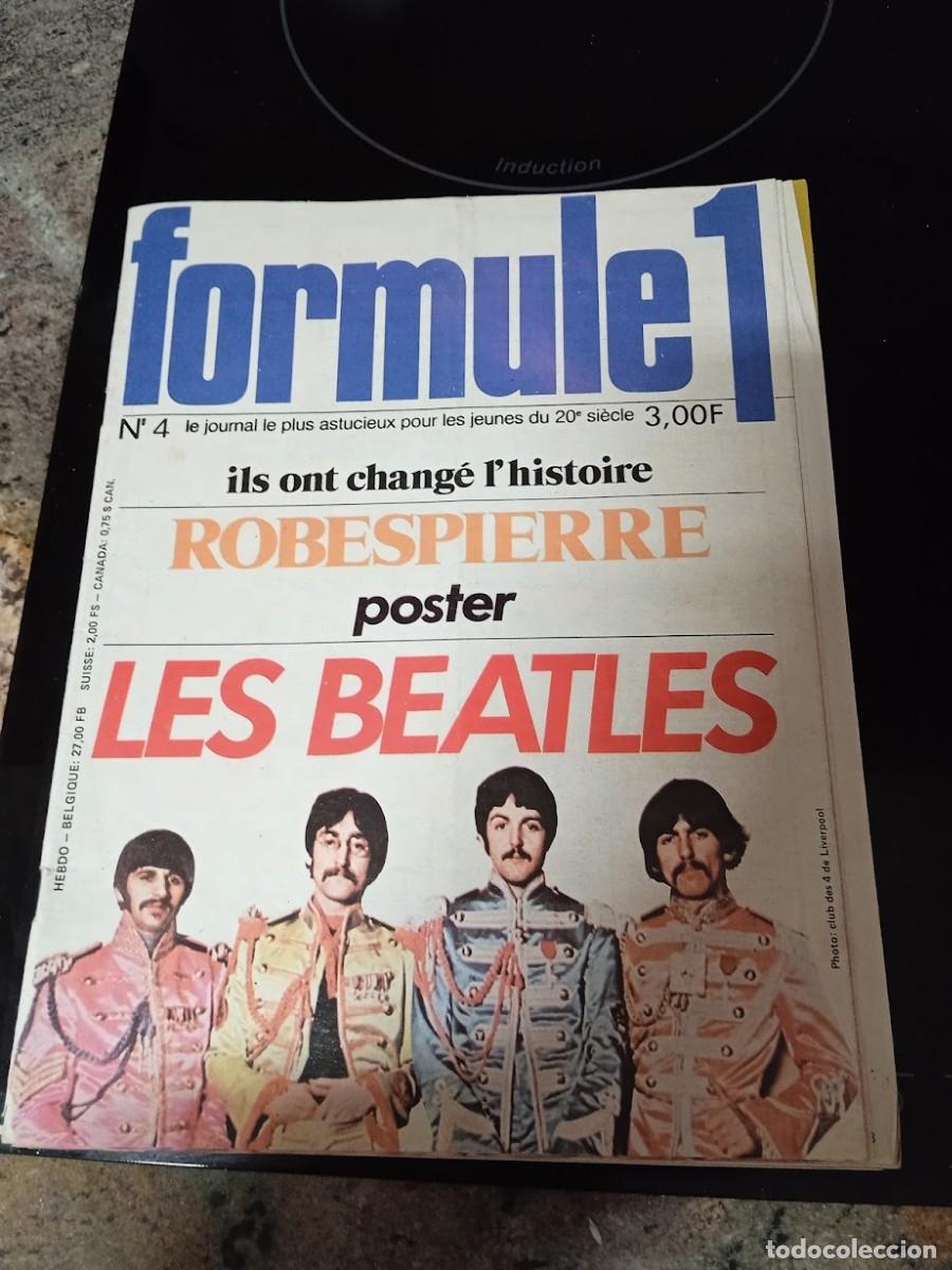 Revistas de m&uacute;sica: FORMULE 1 / LES BEATLES CON POSTER - Foto 1