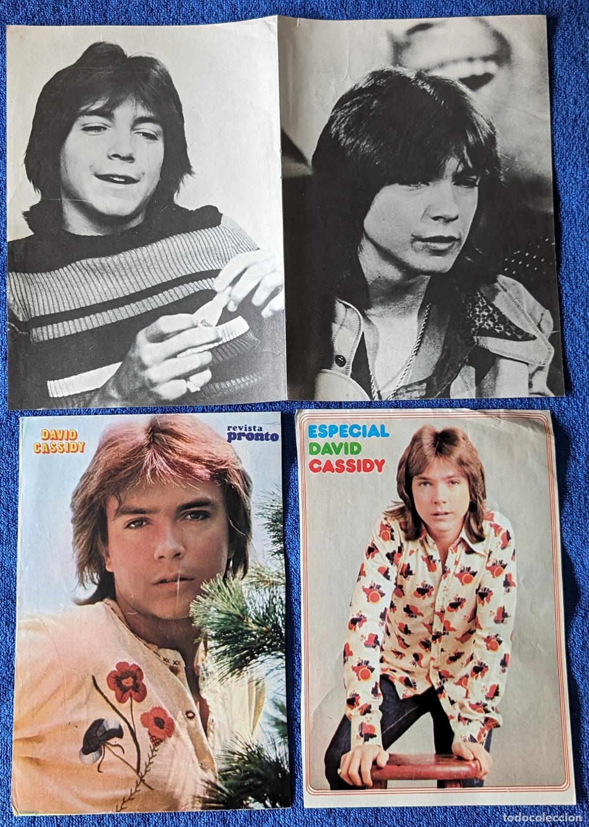 Magazines de musique: David Cassid - Lote de posters - Revista Pronto