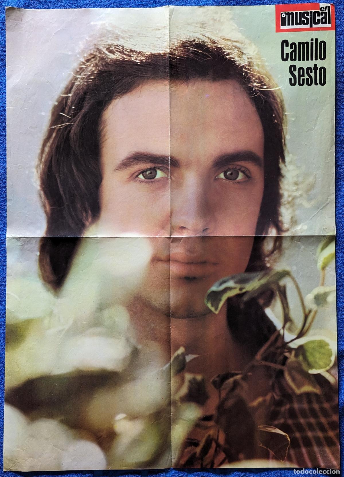 Magazines de musique: Camilo Sesto - Poster El Gran Musical - Poster Gigante &iexcl;Raro!