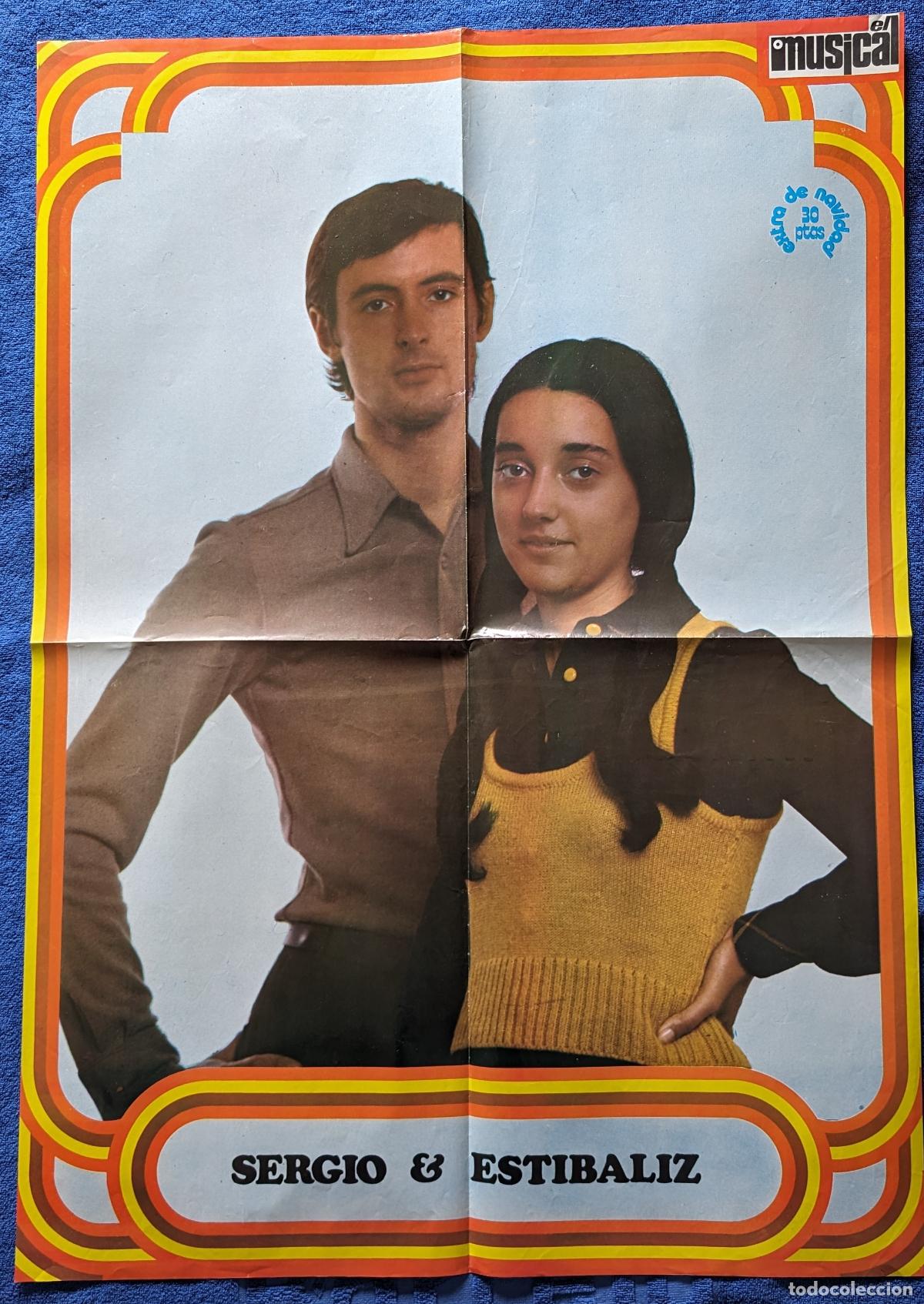 Magazines de musique: Sergio y Est&iacute;baliz - El Gran Musical - Poster Gigante &iexcl;Raro!