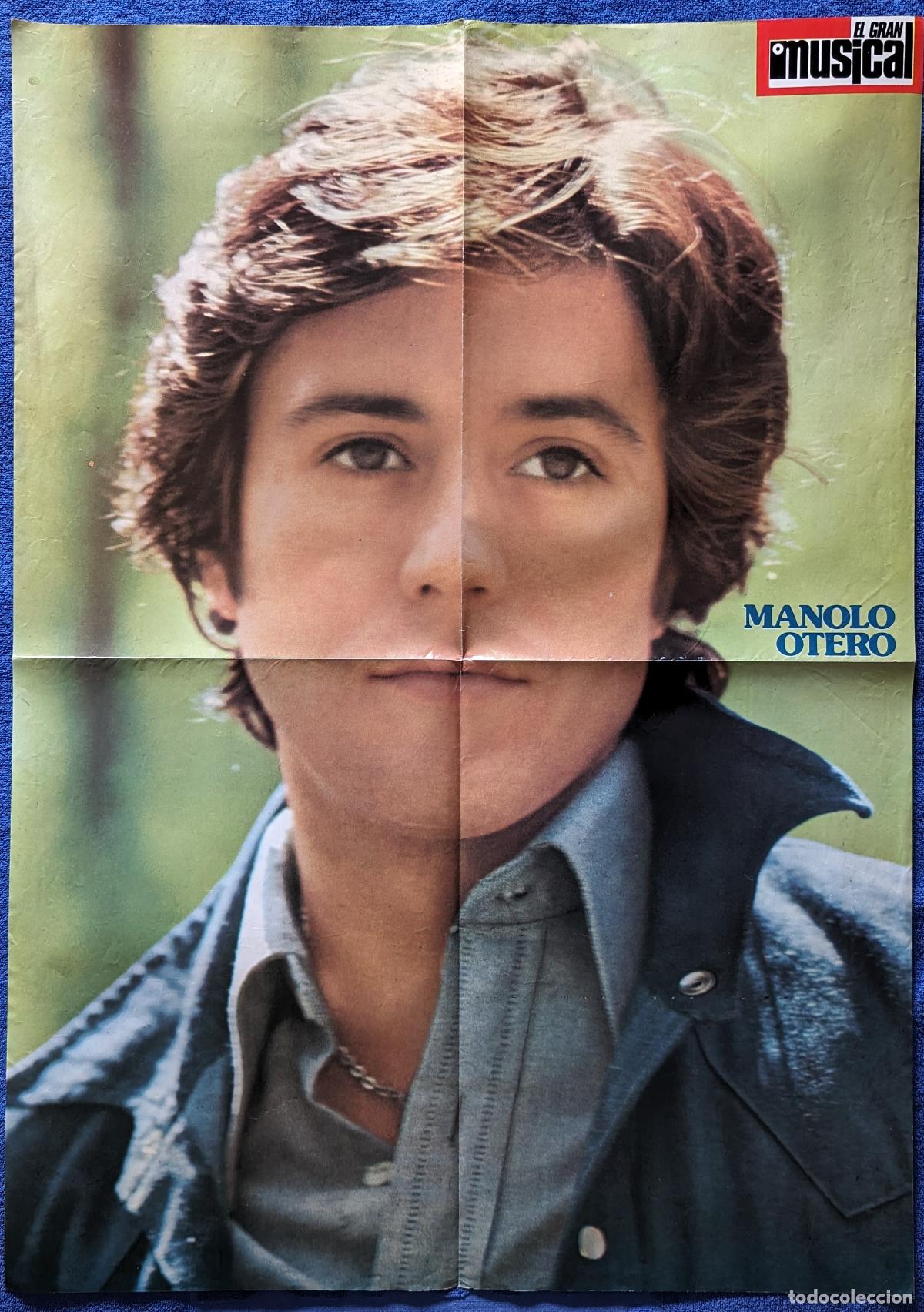 Magazines de musique: Manolo Otero- El Gran Musical - Poster Gigante &iexcl;Raro!