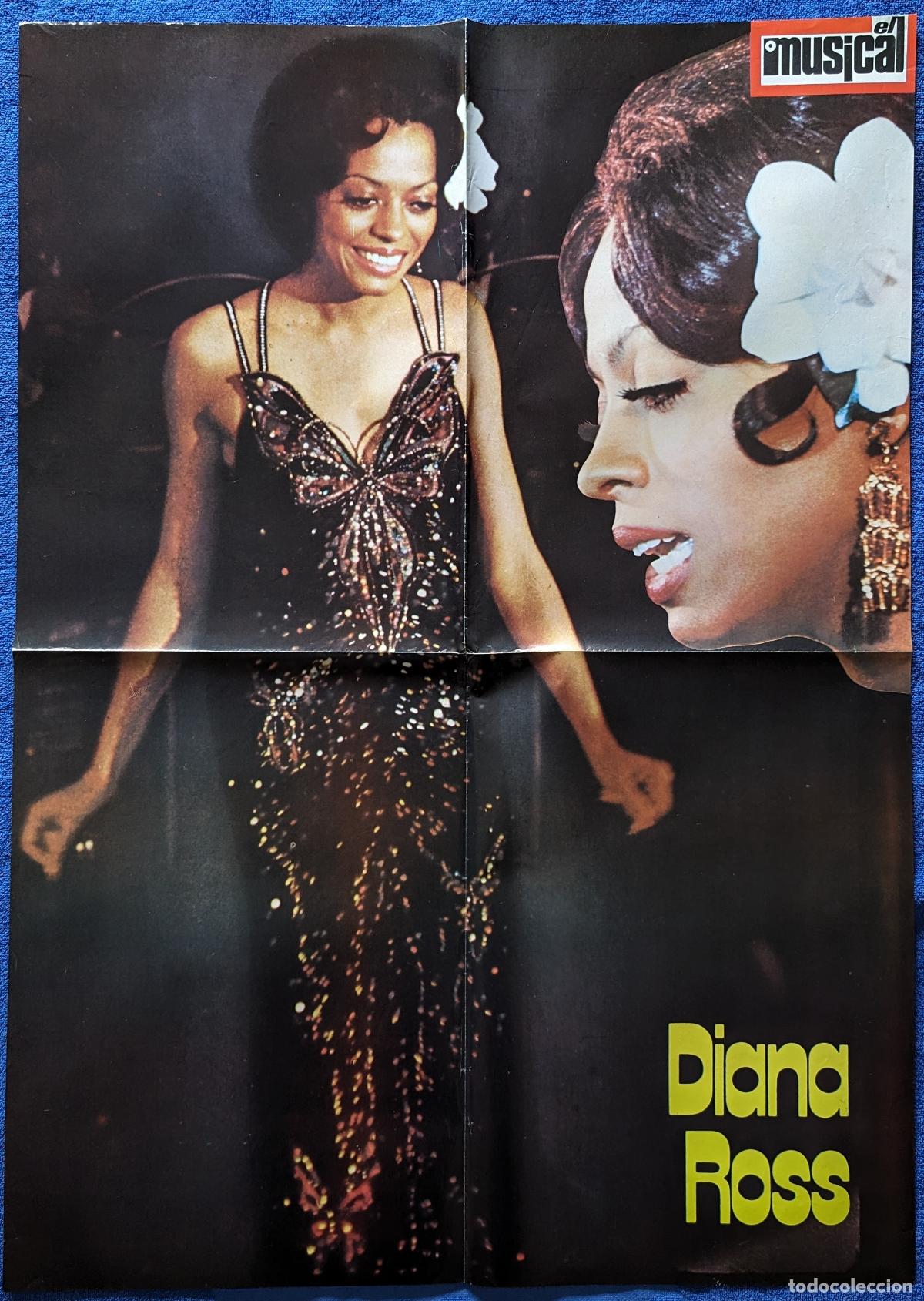 Magazines de musique: Diana Ros - Movie Play - El Gran Musical - Poster Gigante &iexcl;Raro!