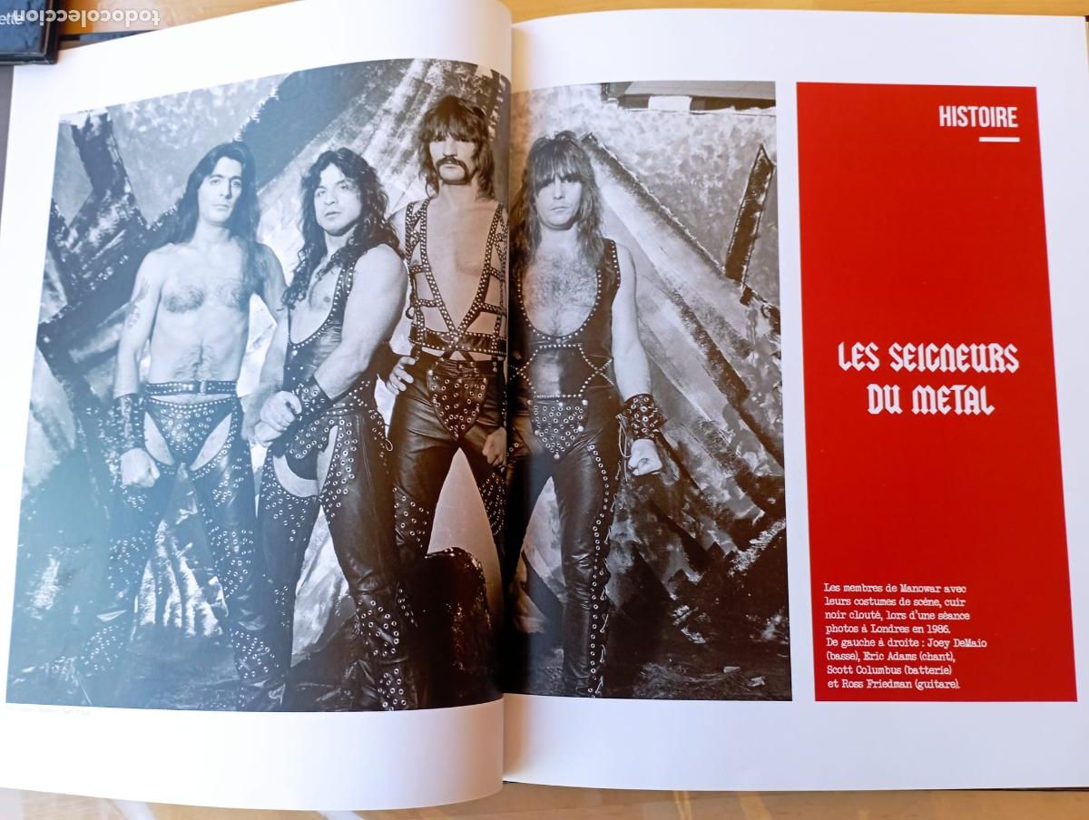 Revistas de m&uacute;sica: MANOWAR PLANETE METAL. - Foto 2