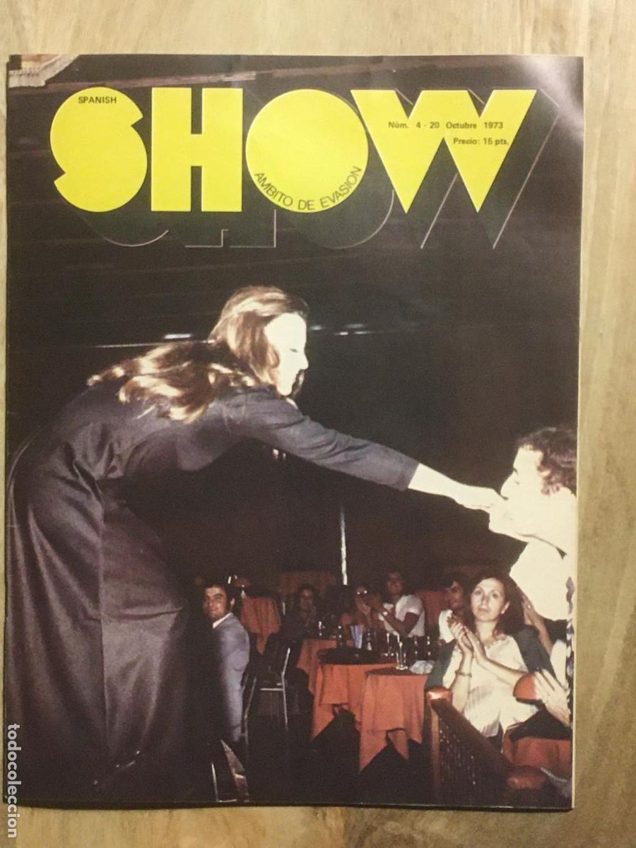 Magazines de musique: spanish show ambito de evasion revista n&ordm; 4 octubre 1973 mari trini jaime morey
