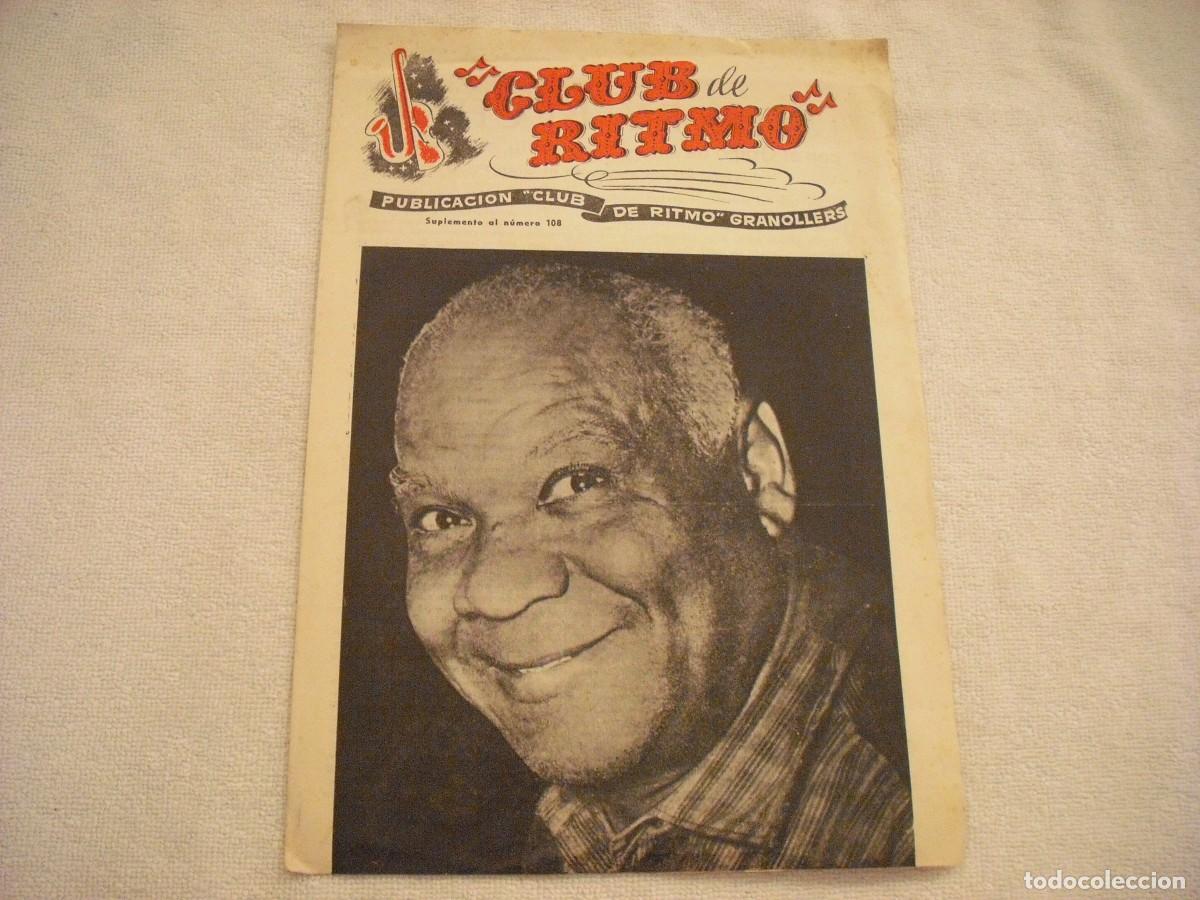 Magazines de musique: CLUB DEL RITMO , SUPLEMENTO AL N. 108 SIDNEY BECHET