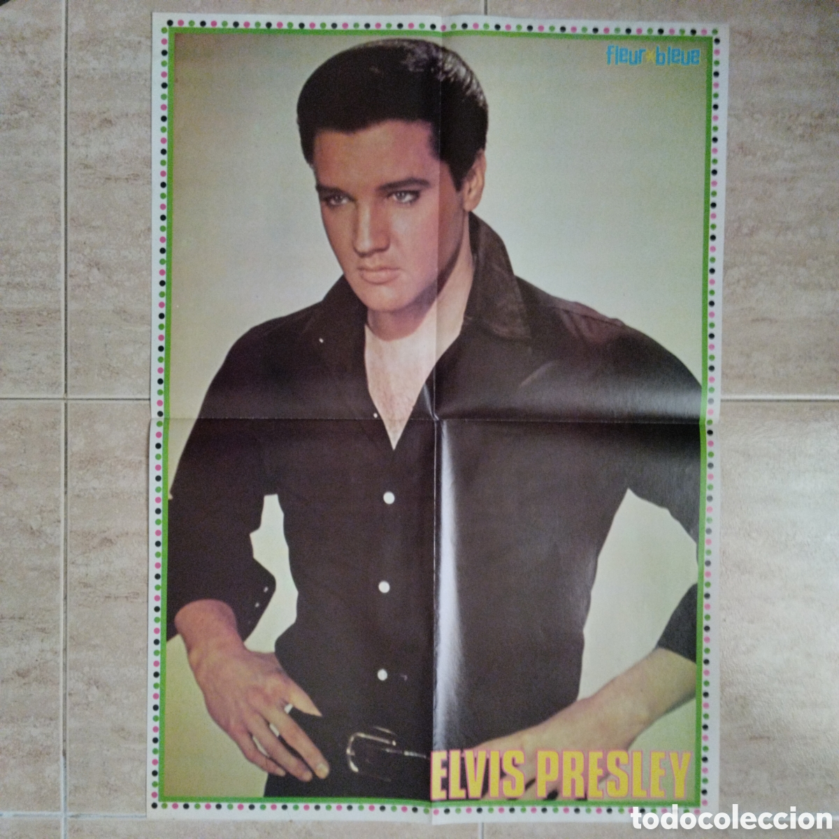 Music magazines: POSTER ELVIS PRESLEY 60X42CM