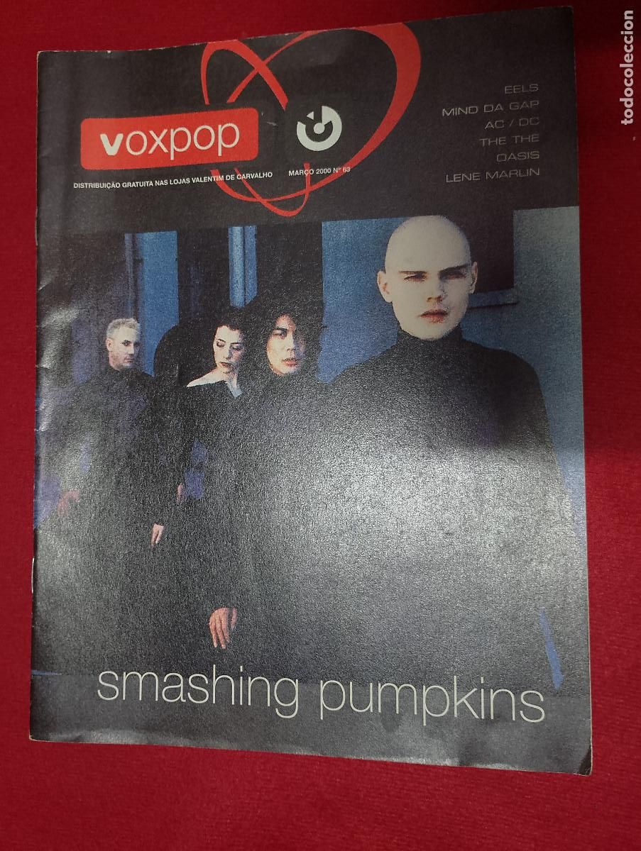 Magazines de musique: Magazine VOXPOP 63 - Smashing Pumpkins / Eels / AC DC / Oasis