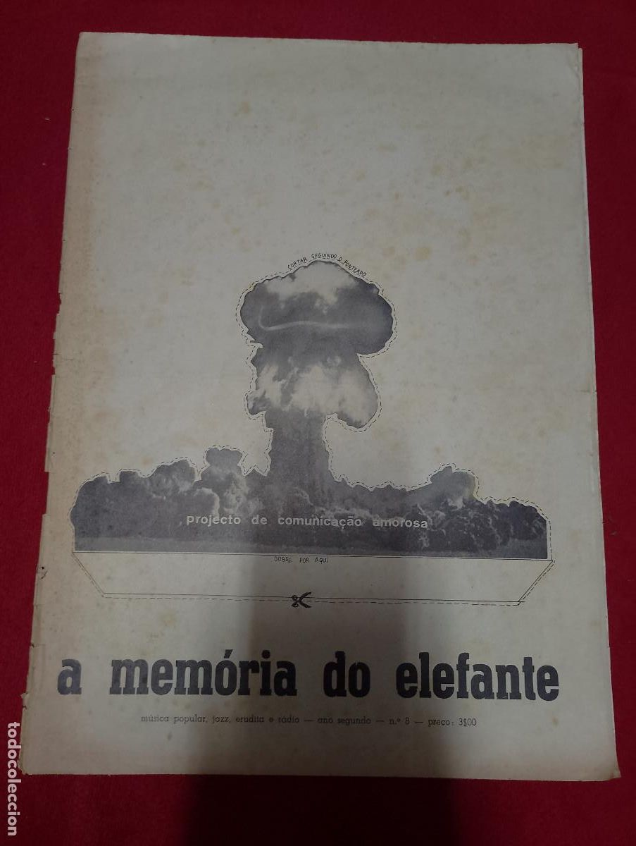 Magazines de musique: Magazine A MEMORIA DO ELEFANTE 8 - Musica popular / jazz / erudita / radio
