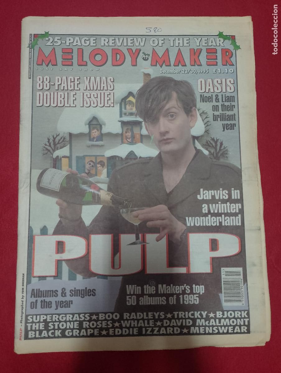 Magazines de musique: Magazine MELODY MAKER - Pulp / Oasis / Bjork / The Stone Roses