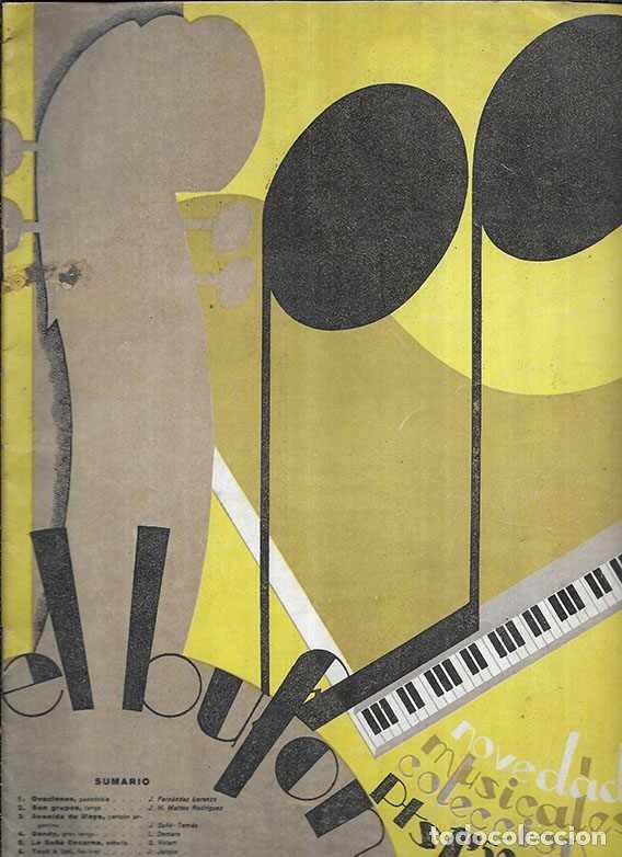 Musikzeitschriften: Buf&oacute;n, El. Revista de Novedades Musicales a&ntilde;o VI N&ordm; 35 Barcelona, Enero 1929