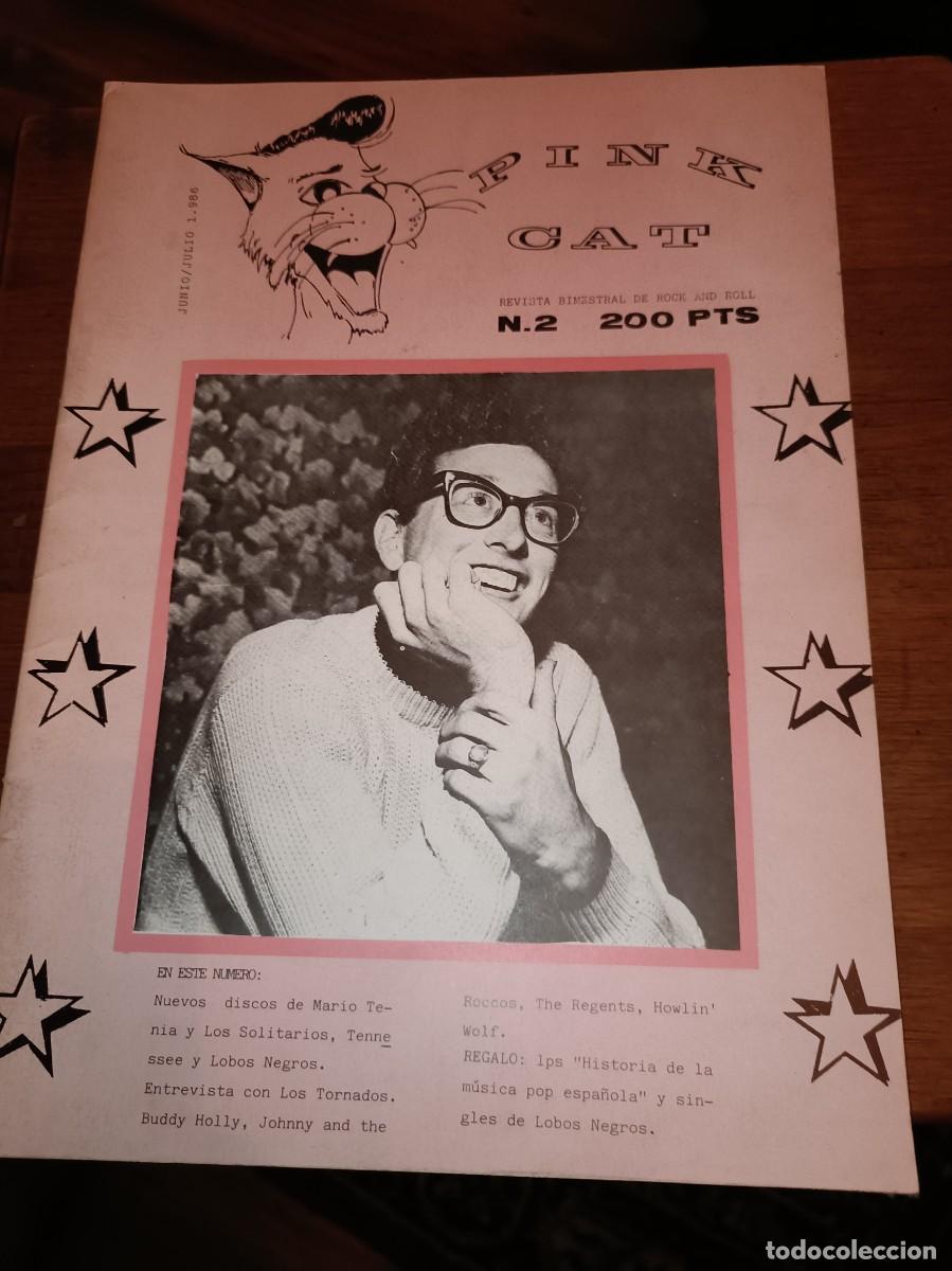 Music magazines: REVISTA ROCK PINK CAT A&Ntilde;O 1986 JUNIO JULIO