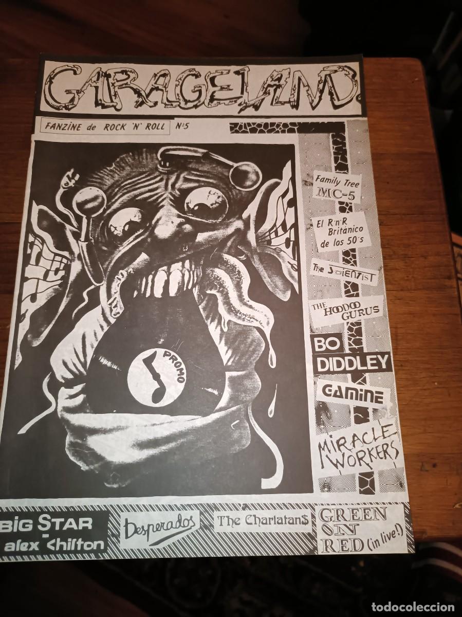Music magazines: REVISTA FANZINE ROCK GARAJELAND N&deg; 5