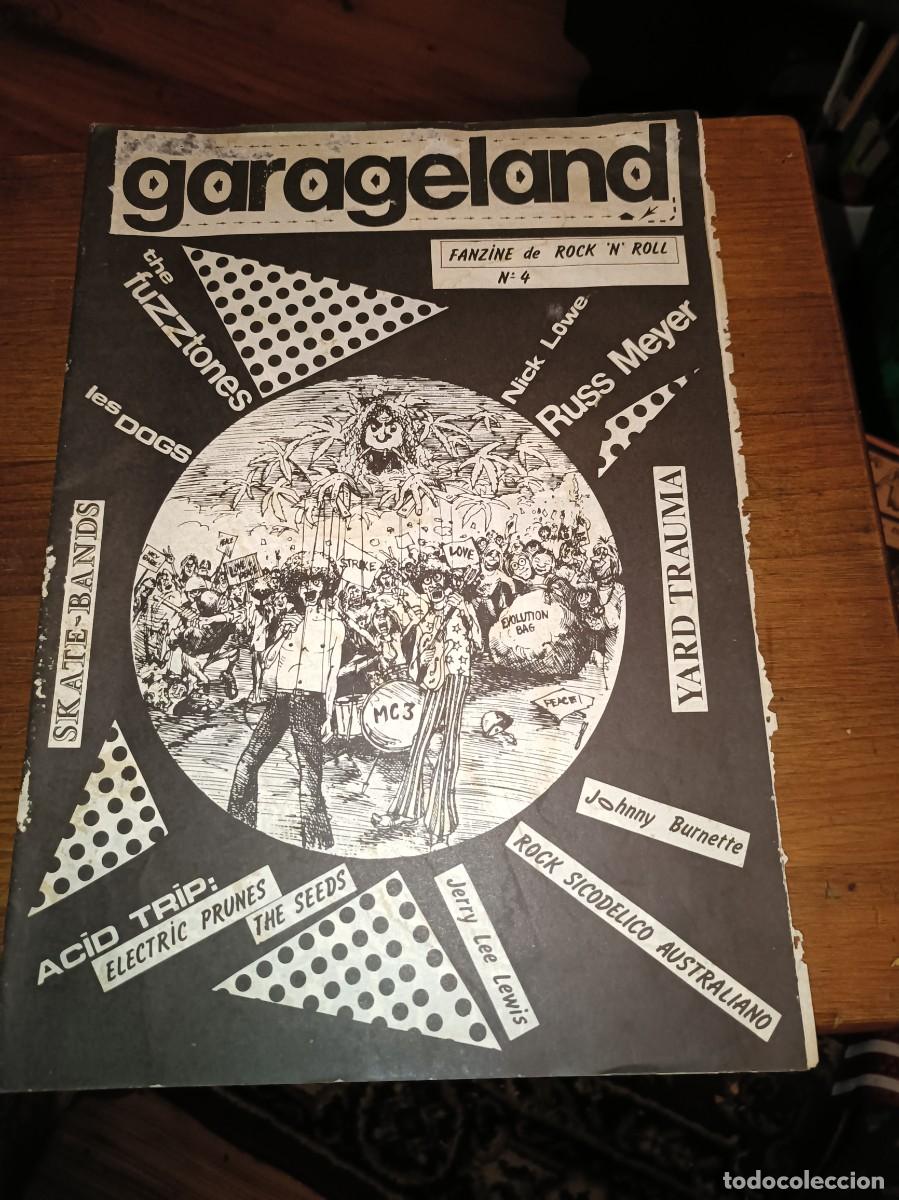 Music magazines: REVISTA FANZINE ROCK GARAJELAND N&deg; 4