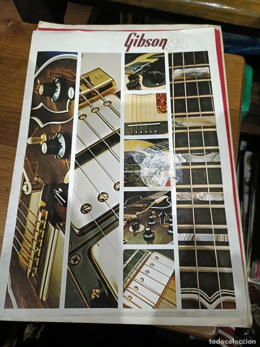 Revistas de m&uacute;sica: CATALOGO REVISTA GUITARRAS GIBSON