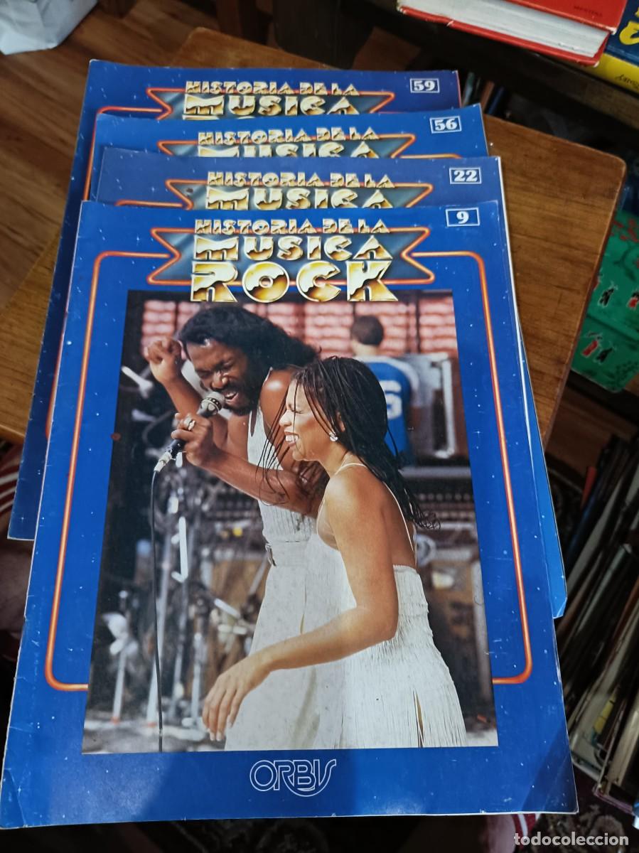 Revistas de m&uacute;sica: REVISTA MAGAZIN LIBRO HISTORIA M&Uacute;SICA ROCK N&deg; 9-22-56-59