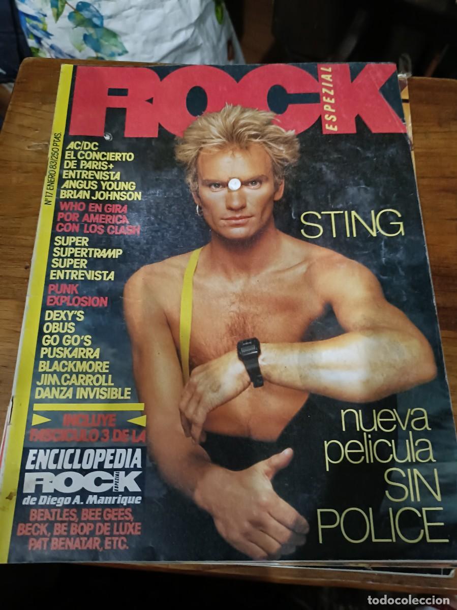 Magazines de musique: REVISTA ROCK ESPEZIAL M&Uacute;SICAL MAGAZINE ESPECIAL N&deg;17 A&Ntilde;O 1983