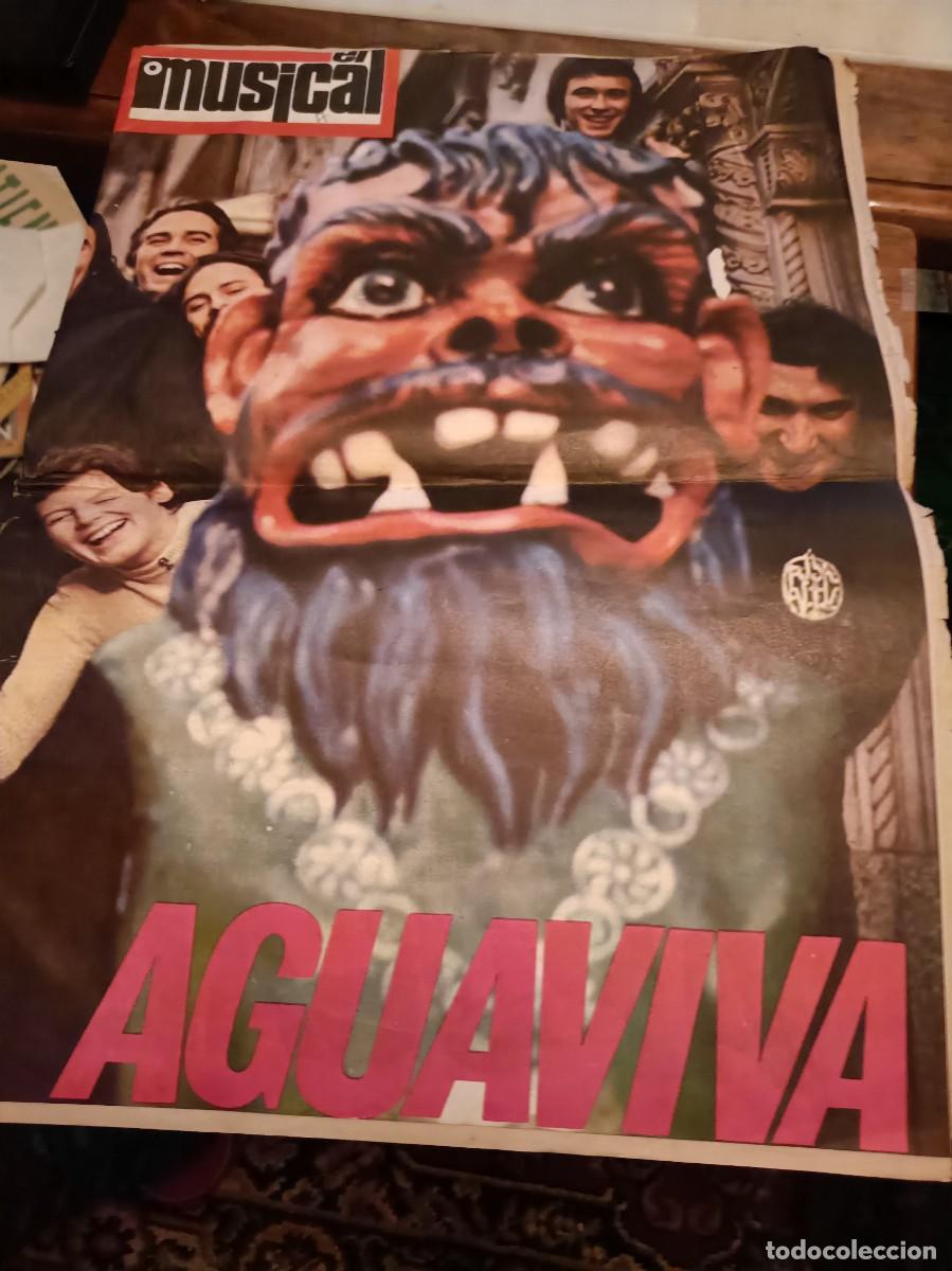 Magazines de musique: REVISTA ROCK M&Uacute;SICAL MAGAZINE EL MUSICAL AGUAVIVA EL 4 BEATLES EN 1