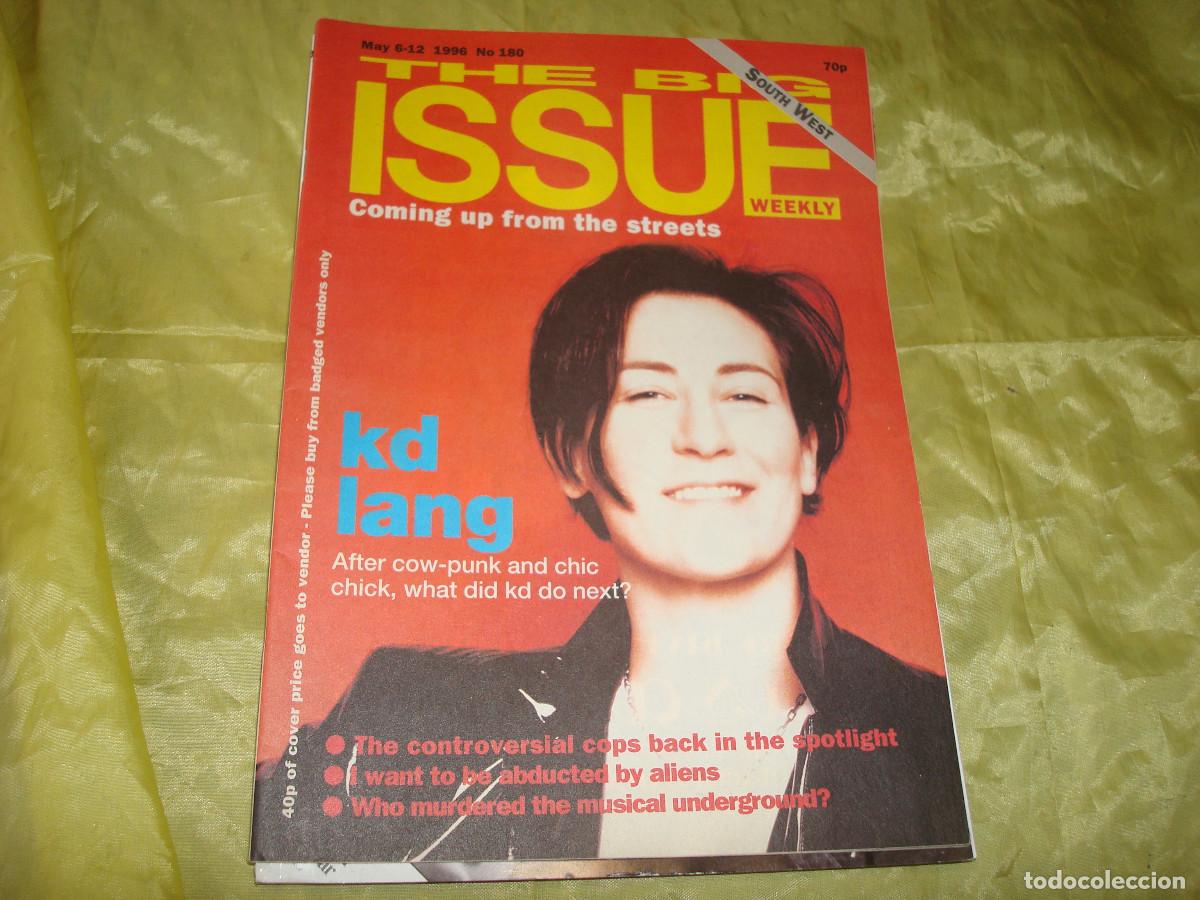 Magazines de musique: THE BIG ISSUE. MAY 1996. K.D.LANG ( EN INGLES)