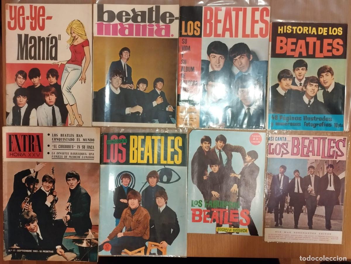 Magazines de musique: THE BEATLES MEMORABILIA 8 REVISTAS ORIGINALES A&Ntilde;OS 60