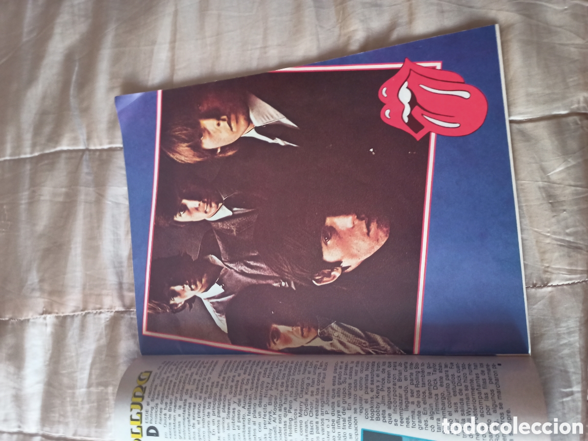 Revistas de m&uacute;sica: Libro Rolling Stones.A&ntilde;o 1982 En espa&ntilde;ol. - Foto 3
