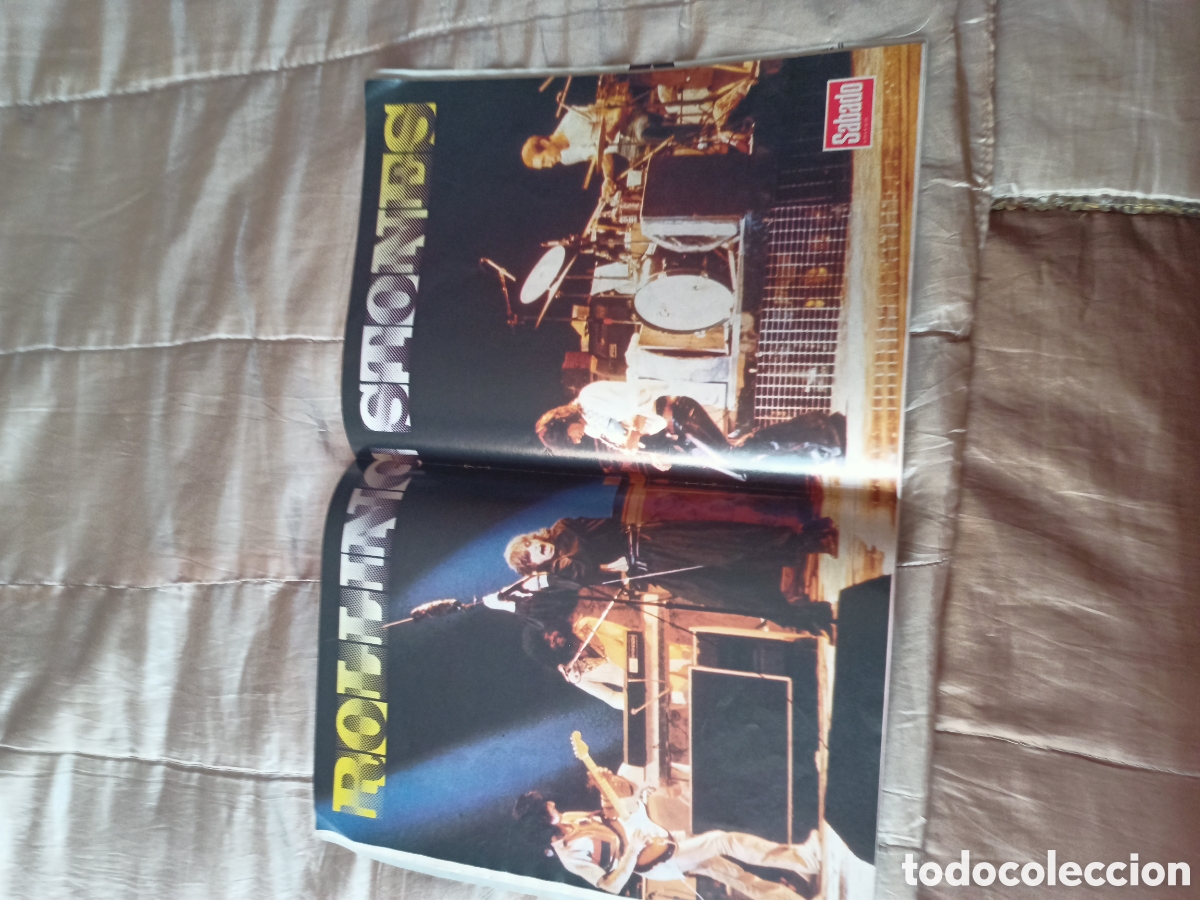 Revistas de m&uacute;sica: Libro Rolling Stones.A&ntilde;o 1982 En espa&ntilde;ol. - Foto 4