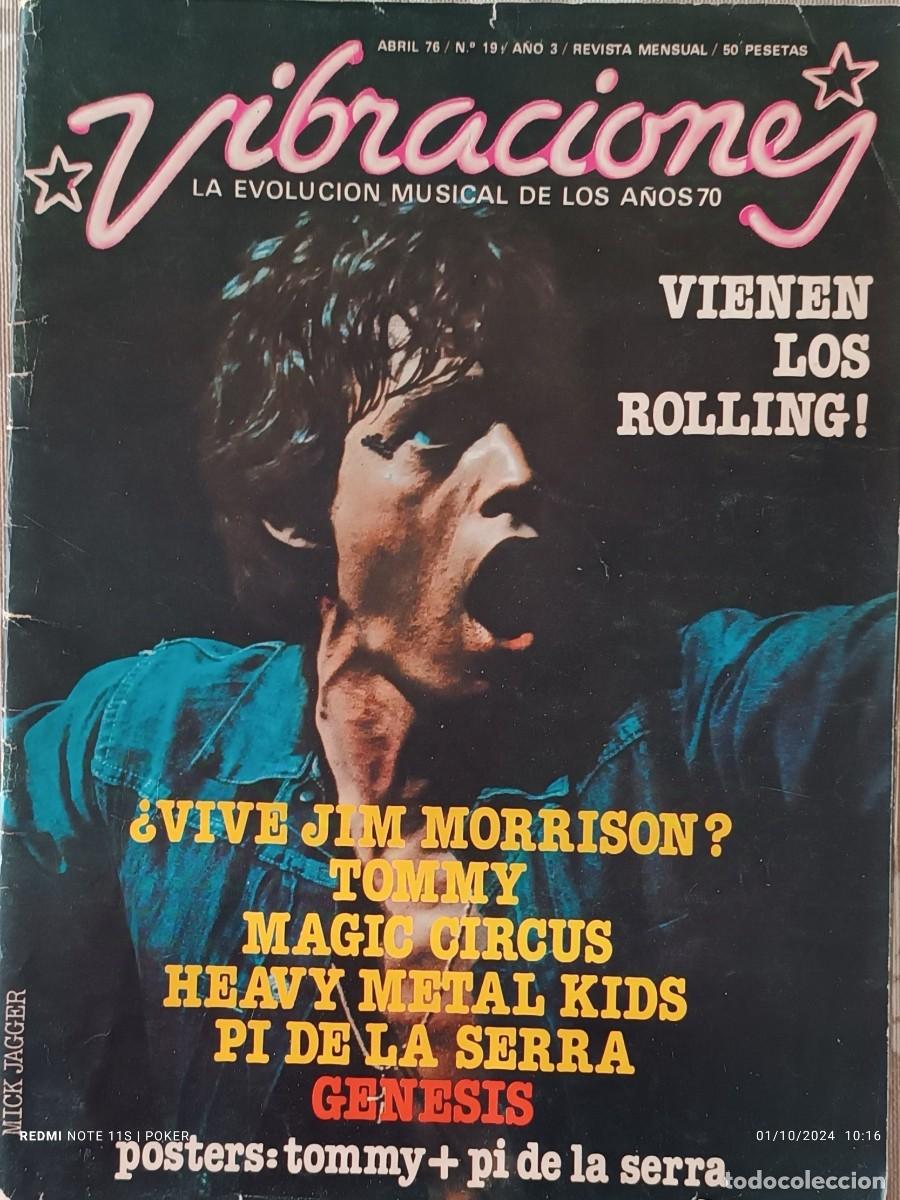 Magazines de musique: Revista Musical VIBRACIONES Abril 1976