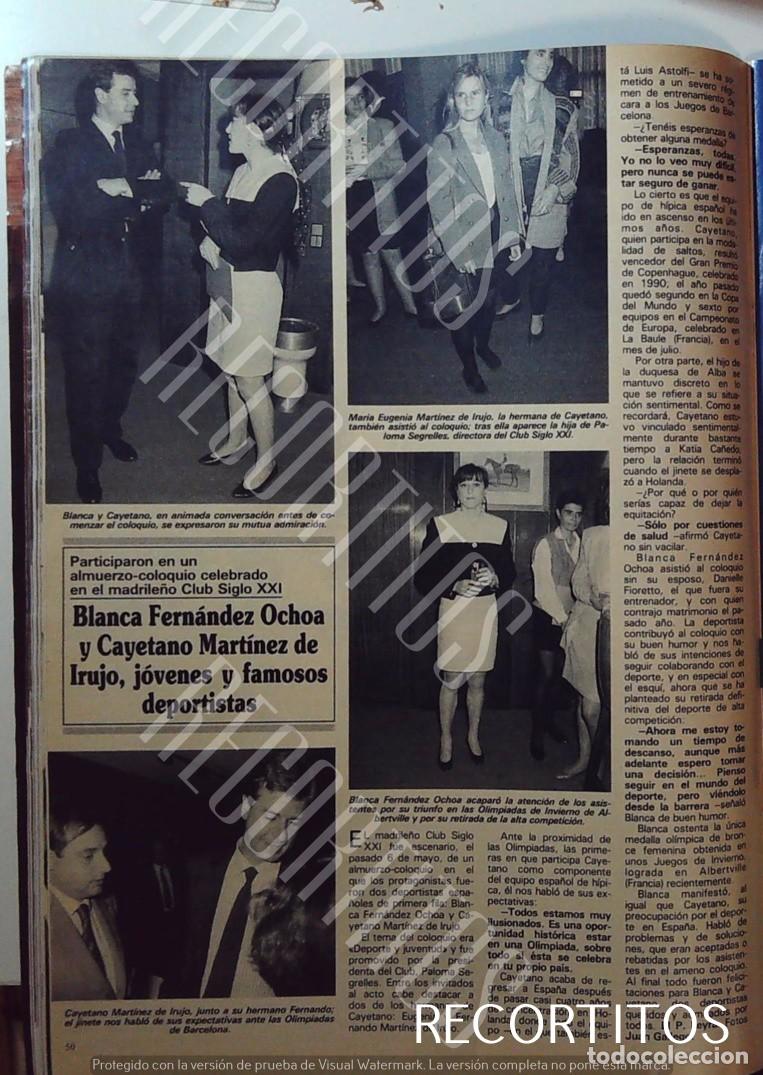 Music magazines: blanca fernandez ochoa