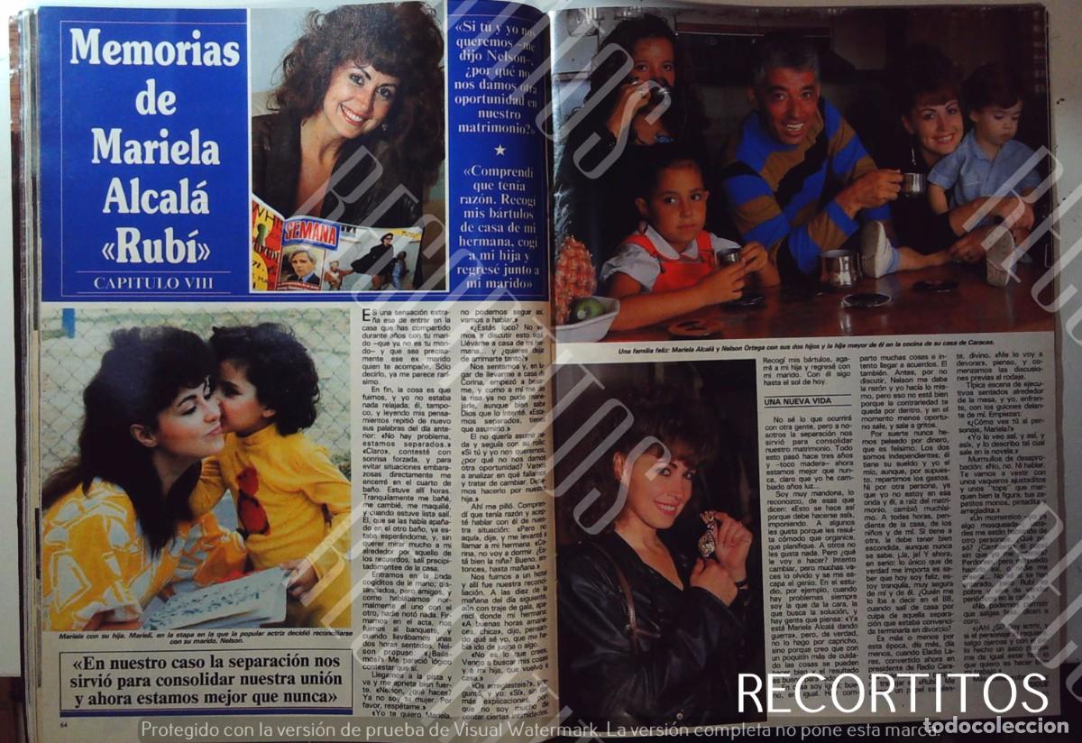 Musikzeitschriften: MARIELA ALCALA RUBI su vida en semana CAPITULO v 8