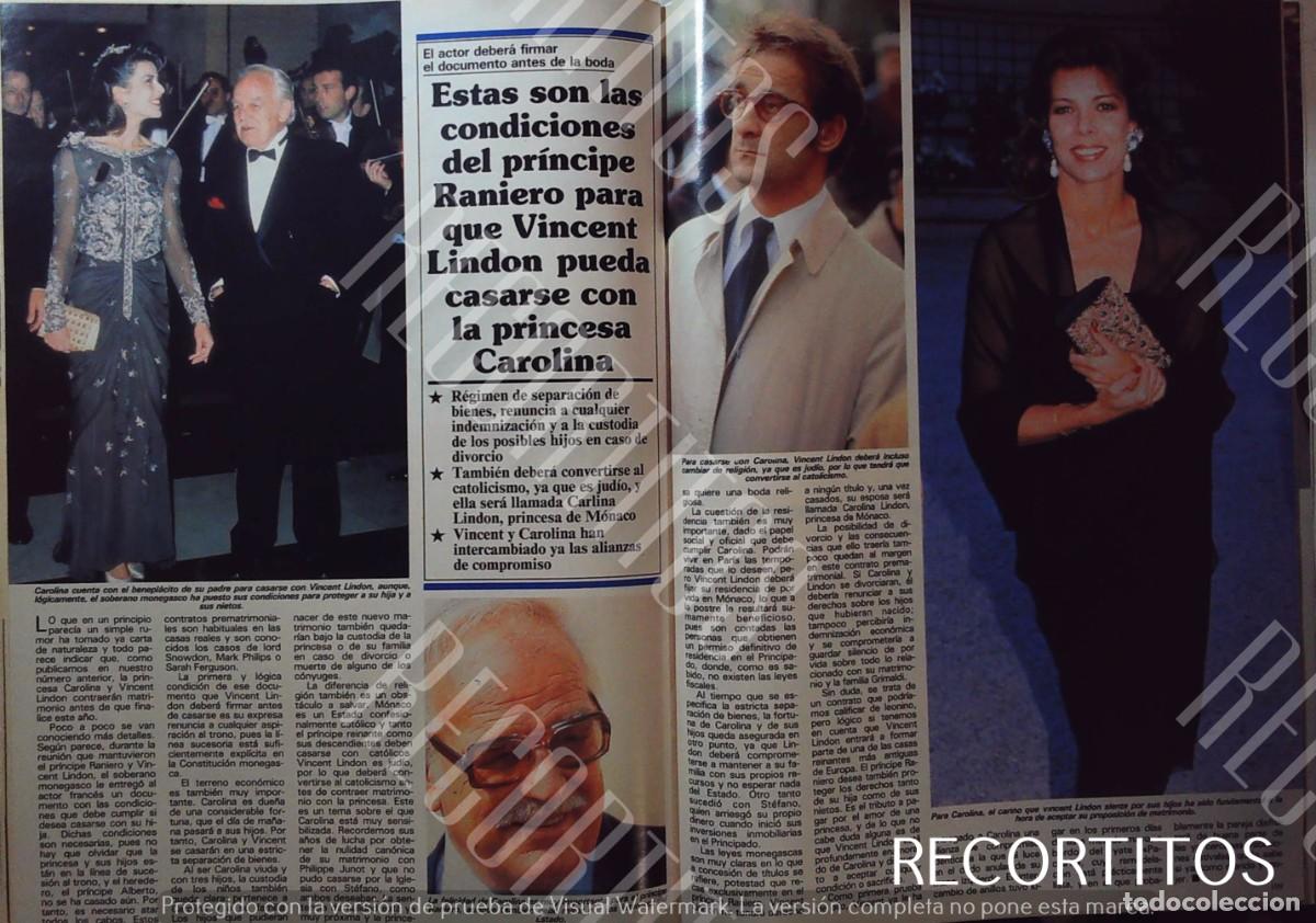 Musikzeitschriften: CAROLINA DE MONACO VINCENT LINDON