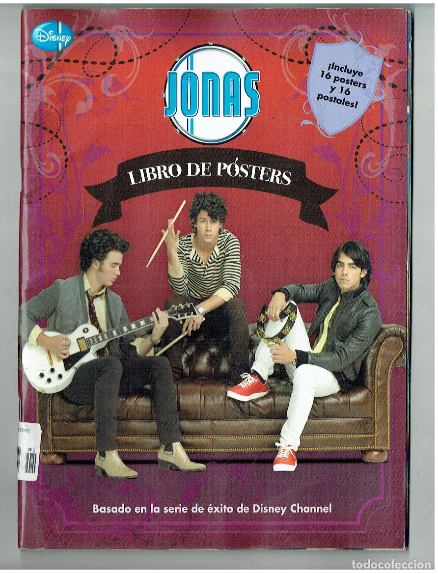 Music magazines: JONAS. LINBO DE P&Oacute;STERS. INCLUYE 16 POSTER Y 16 POSTALES.DISNEY CHANEL. (B41.1)